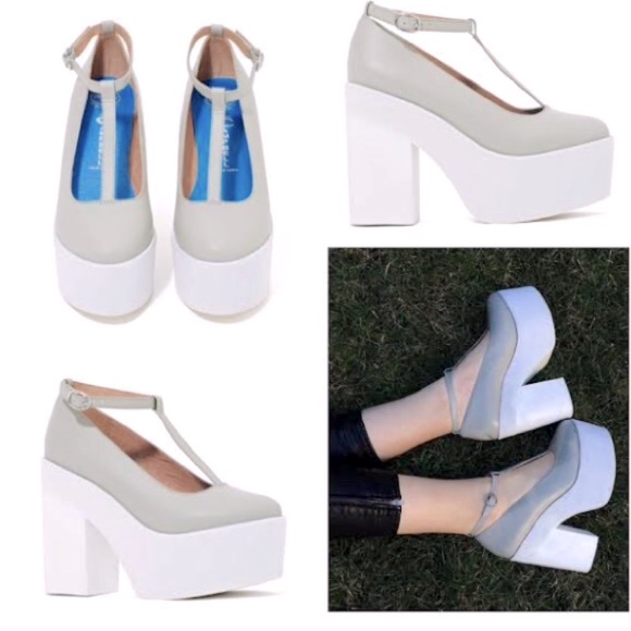 Jeffrey Campbell Shoes - Jeffrey Campbell Shoop TStrap Mary Janes Platforms